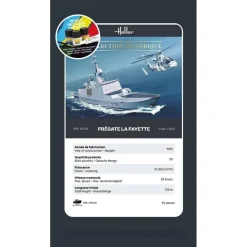 Maquette Bâteau : STARTER KIT : Frégate La Fayette in 1:400 - Heller