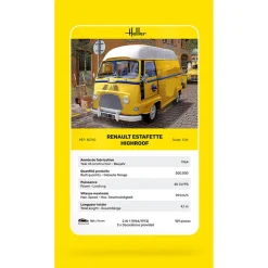 Maquette camion : Estafette High Roof - Heller