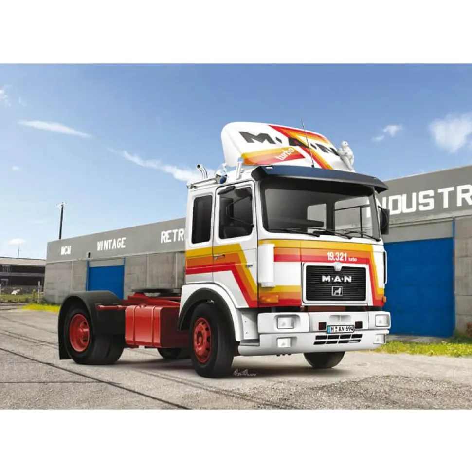 Maquette camion : MAN F8 19.321 4x2 - Italeri