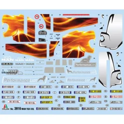 Maquette camion : Man TGX XXL D38 - Italeri