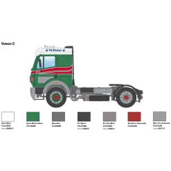 Maquette camion : Mercedes-Benz SK 1844 LS V8 - Italeri