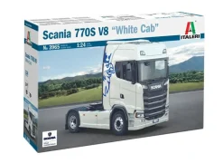 Maquette camion : Scania 770 S V8 - White Cab - Italeri