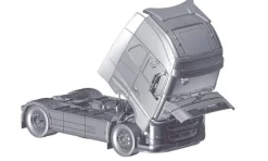 Maquette camion : Volvo FH4 Globetrotter XL - Italeri