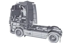 Maquette camion : Volvo FH4 Globetrotter XL - Italeri