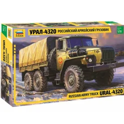 Maquette camion militaire : Camion URAL 4320 - Zvezda