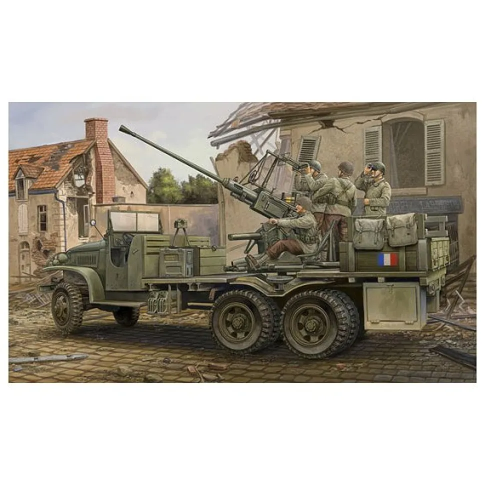 Maquette Canon : GMC Bofors 40mm Gun - Hobby Boss