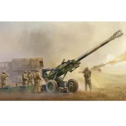 Maquette Canon US M198 155mm Howitzer Moyen (fin de production) - Trumpeter