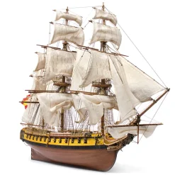 Maquette de bateau en bois : N.S. Mercedes - OCCRE