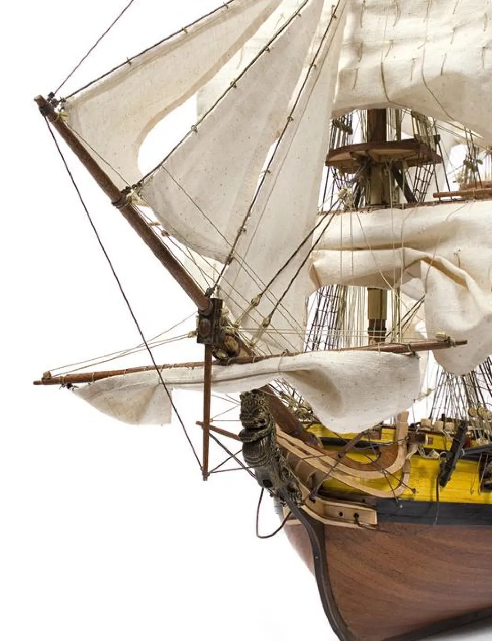 Maquette de bateau en bois : N.S. Mercedes - OCCRE