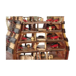 Maquette de bateau en bois : Section SMA Trinidad - OCCRE