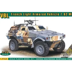 Maquette de Véhicule Militaire :VBL French Light Armored Vehicle 7.62MG - ACE