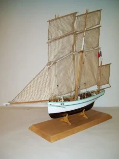 Maquette en bois - Bisquine La Granvillaise - Soclaine