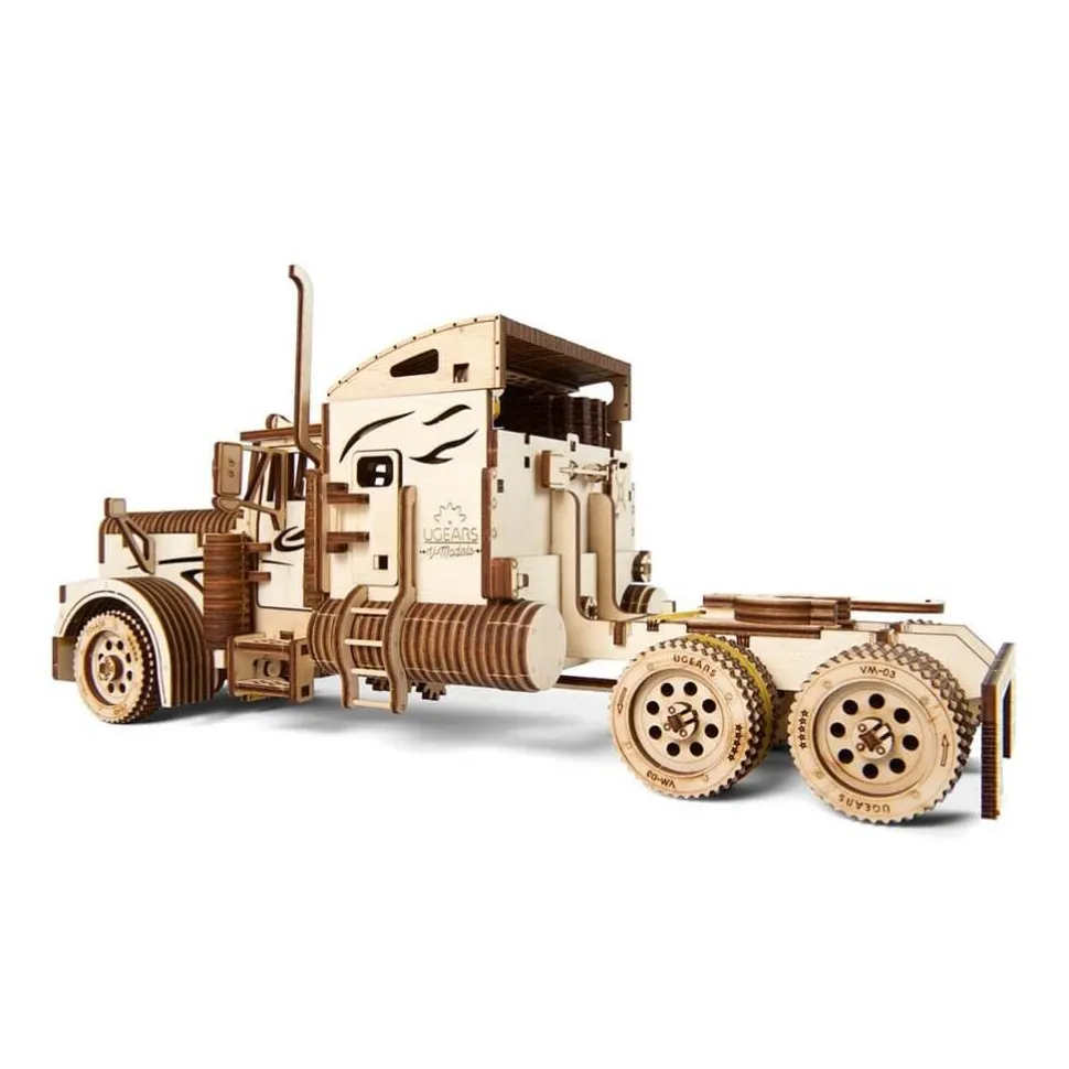 Maquette en bois : Camion heavy boy, modèle mécanique - Ugears