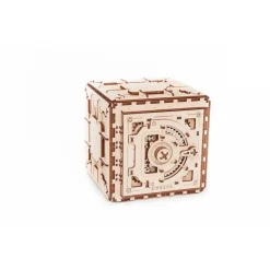 Maquette en bois : Coffre Fort, modèle mécanique - Ugears