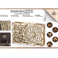 Maquette en bois : Image cinétique - Wooden City