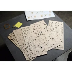 Maquette en bois : Piste de billes en chaîne - Ugears