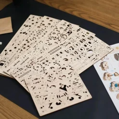 Maquette en bois : Triceratops - Ugears