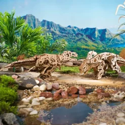 Maquette en bois : Triceratops - Ugears