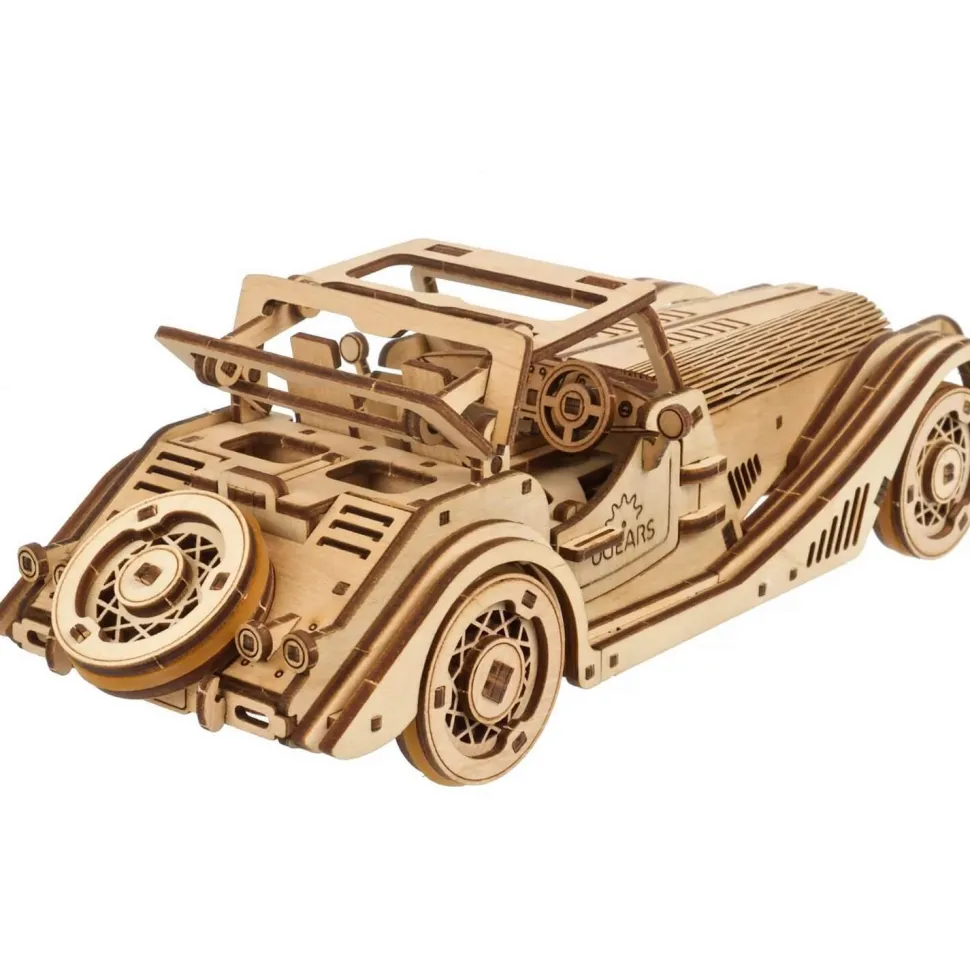 Maquette en bois : Voiture de sport " souris rapide" - Ugears