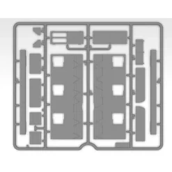 Maquette et Figurines : Le bureau de Montgomery avec son personnel - ICM