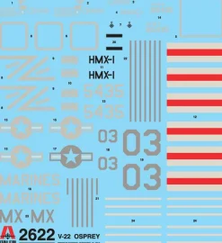Maquette Helicoptère Militaire V22 Osprey - Italeri