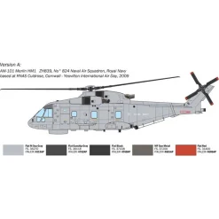 Maquette hélicoptère : AW101 Merlin HM.1 en 1:72 - Italeri
