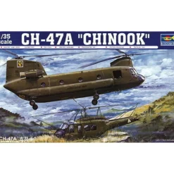 Maquette Hélicoptère : CH-47A Chinook - Trumpeter
