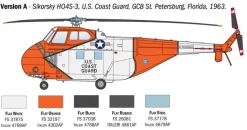 Maquette hélicoptère : HO4S-3 - HAS.7 - H-19 - Italeri