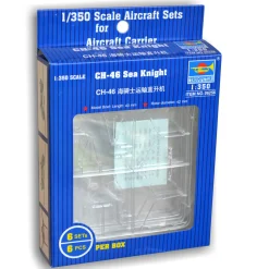 Maquette hélicoptère : Set de 6 mini hélicoptères CH-46 Sea Knight - Trumpeter