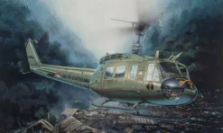 Maquette hélicoptère : UH 1D - Italeri