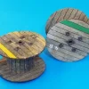 MAQUETTE miniature Cable reels - big - 1:48e - Plus model - Plus Model