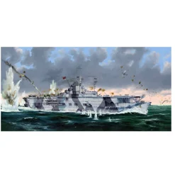 Maquette Porte-Avions : DKM Graf Zeppelin - German Navy - Trumpeter