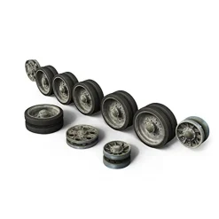 Maquette set roues : T-34 (periode 1943-44) - Mini Art