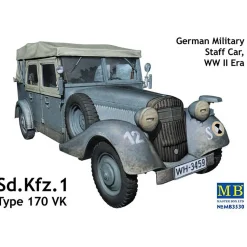 Maquette véhicule d'Etat-Major allemand : Sd.Kfz.1 Type 170 VK - Master Box