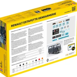 Maquette véhicule gendarmerie : Renaut Estafette - Heller