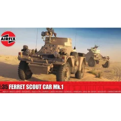 Maquette véhicule militaire : Ferret Scout Car Mk.1 en 1:35 - Airfix