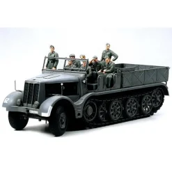 Maquette véhicule militaire : Half Track Lourd Famo - Tamiya