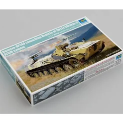 Maquette véhicule militaire : véhicule de lancement russe 9P149 - Trumpeter
