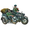 Maquette véhicule militaire avec figurines : Zündapp KS750 et Sidecar - Italeri