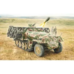 Maquette véhicule militaire : Sd.Kfz.251/1 Stuka zu Fuss - Italeri