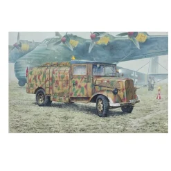 Maquette Véhicule Militaire : Opel Blitz Tankwagen Ktz.385 - Roden