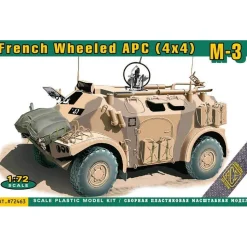 Maquette véhicule militaire : Véhicule de transport de troupes blindé à roues M-3 (4x4) - ACE