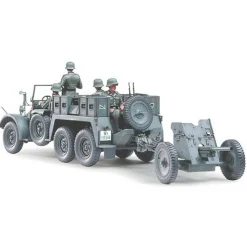 Maquette véhicule militaire : Krupp Protze et PaK - Tamiya