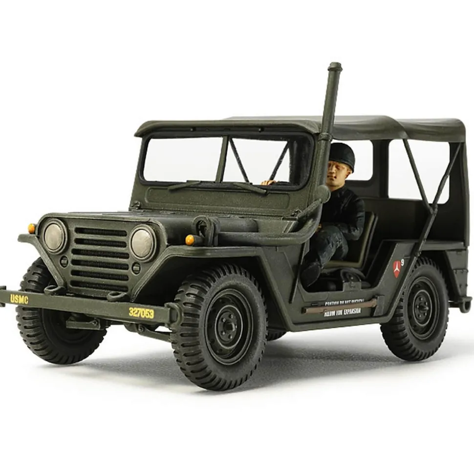 Maquette Véhicule Militaire : M151A1 Guerre du Vietnam - Tamiya