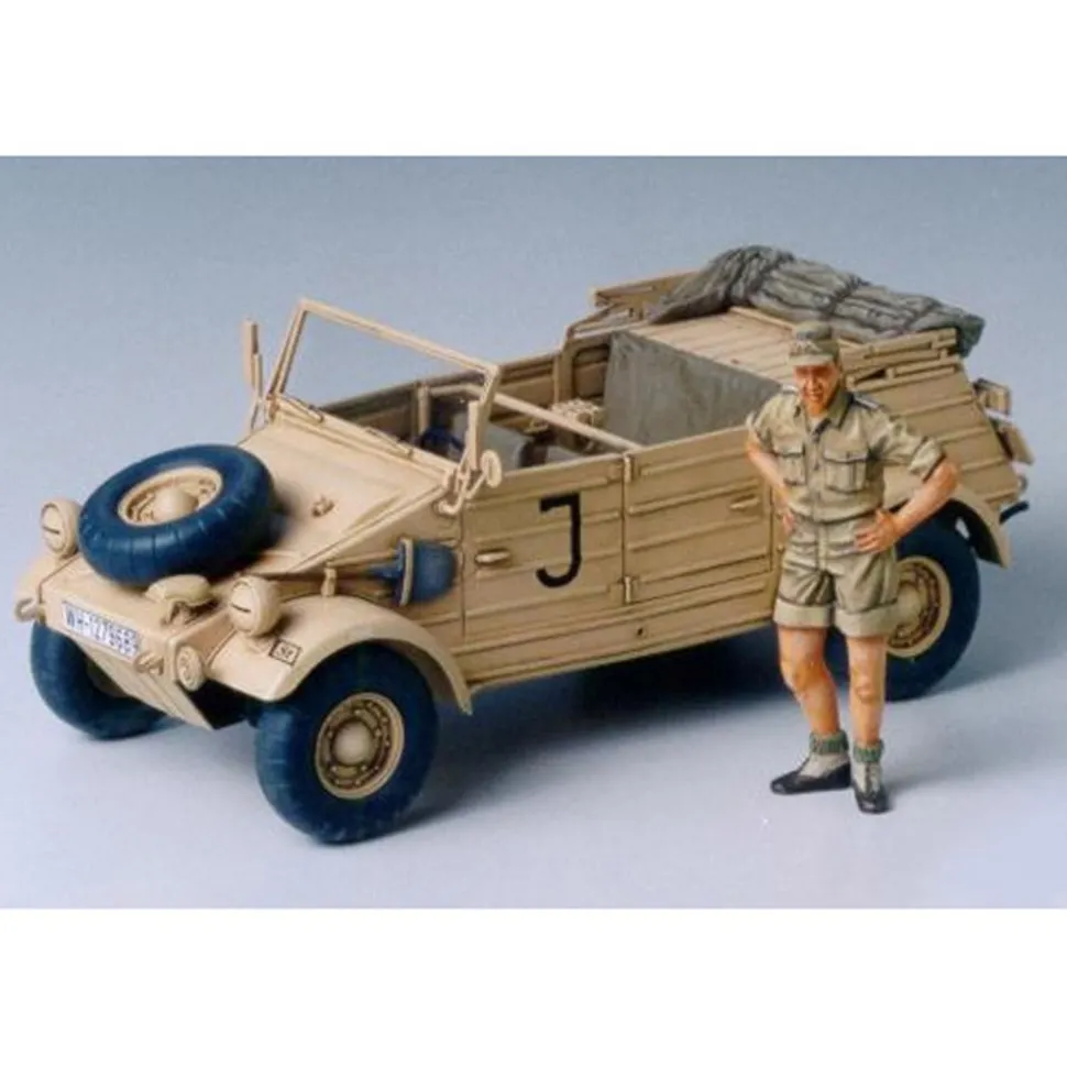 Maquette véhicule militaire : Kuebelwagen Type 82 - Tamiya