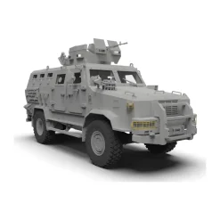 Maquette véhicule militaire : Kozak-2, Véhicule blindé ukrainien de classe MRAP - ICM