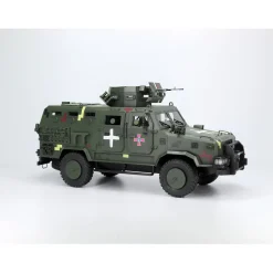Maquette véhicule militaire : Kozak-2, Véhicule blindé ukrainien de classe MRAP - ICM