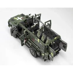 Maquette véhicule militaire : Kozak-2, Véhicule blindé ukrainien de classe MRAP - ICM