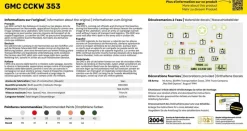 Maquette véhicule militaire : Kit : GMC CCKW 353 - Heller