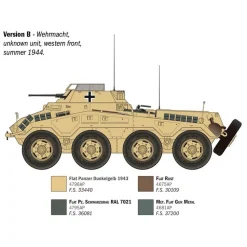 Maquette véhicule militaire : Sd. Kfz. 234/1 en 1:35 - Italeri